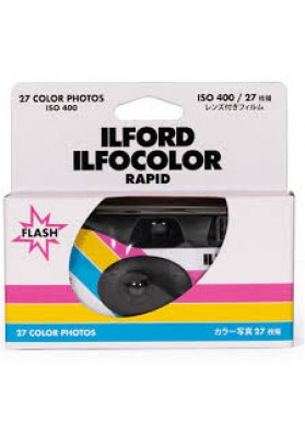 Ilford Ilfocolor Rapid Retro Edition Disposable Camera 